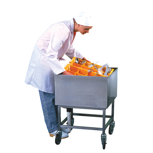 Mobile Soak Sink 600mm for hire.